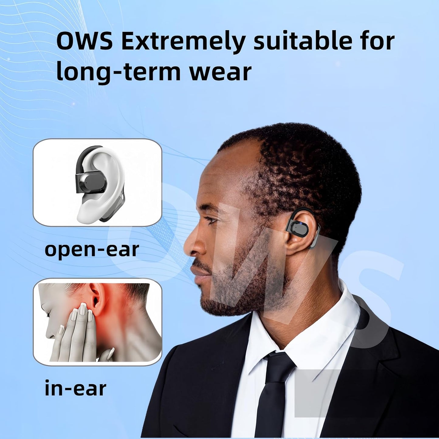Écouteurs OWS M62  : Autonomie Exceptionnelle, IPX7 Waterproof🔥