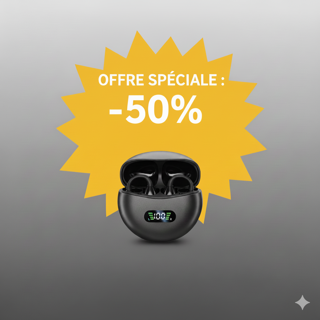 ✨ Écouteurs OWS M79 Open Ear : 50-60h d'Autonomie et Des Appels Clairs