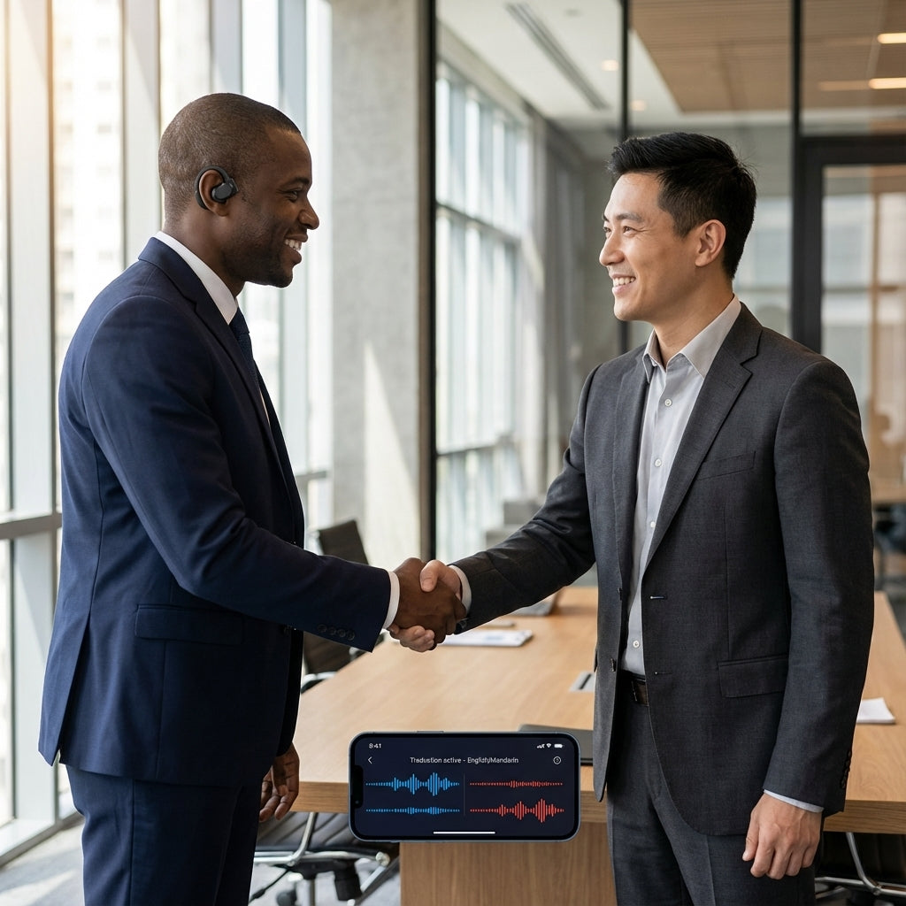 OWS M62 - Écouteurs de Traduction IA (+120 Langues)